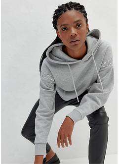 Oversize Sweatshirt mit Nieten, RAINBOW