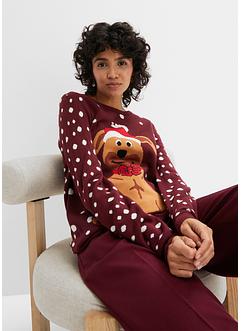 Pullover mit Weihnachtsmotiv, bpc bonprix collection