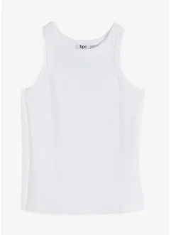 Geripptes Tanktop mit Bio-Baumwolle, bonprix