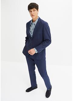 Anzug mit Leinen Slim Fit (2-tlg.Set): Sakko und Hose