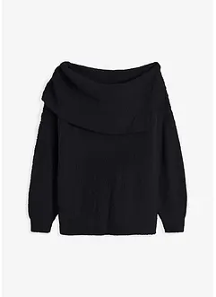 Asymmetrischer Off-Shoulder Pullover, bonprix