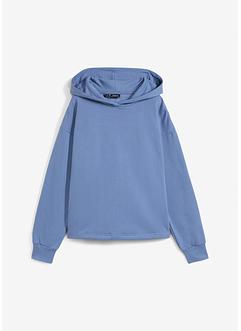 Sweatshirt mit Kapuze und Kordelzug am Saum