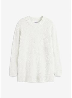 Oversize-Pullover aus Bouclé