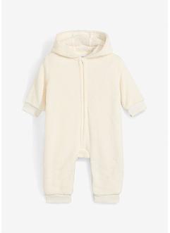 Baby Fleece-Overall mit Geweih