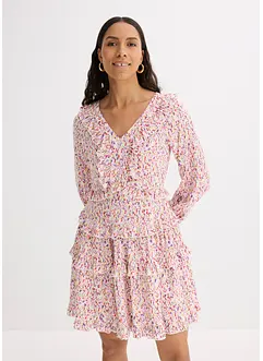 Kleid mit Volants, bonprix