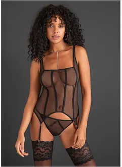 Corsage mit Strapshalter und String (2-tlg.Set), VENUS