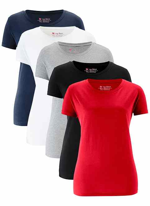 Damen Shirts in rot jetzt online bestellen bonprix