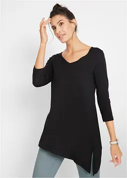 Bonprix Longshirt aus Baumwoll-Viskose-Mix