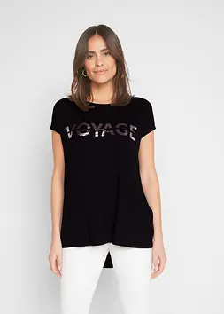 Bonprix Longshirt mit Metallic Druck