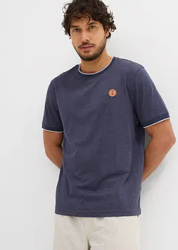 Bonprix T-Shirt in Doppeloptik mit Details