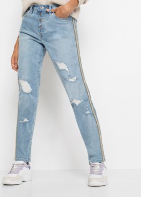 DAMEN Jeans Destroyed Lefties Mom fit jeans Grün 38 Rabatt 72 % 