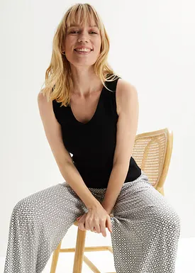 The Drop Damen Top Mit Ballonärmeln – Schwarz, Eng Anliegend, Hüftlang, Von Influencerin @lucyswhims Designed