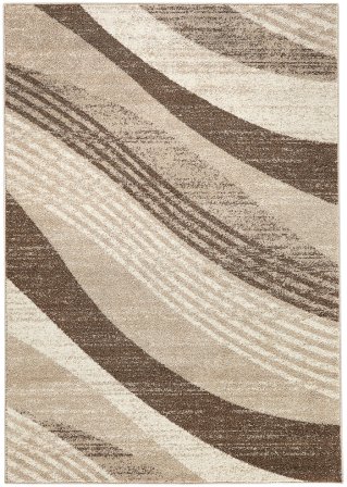 Teppich mit Wellenmusterung in beige - bpc living bonprix collection
