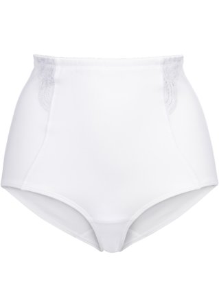 Shape Panty mit starker Formkraft in weiß von vorne - bpc bonprix collection - Nice Size