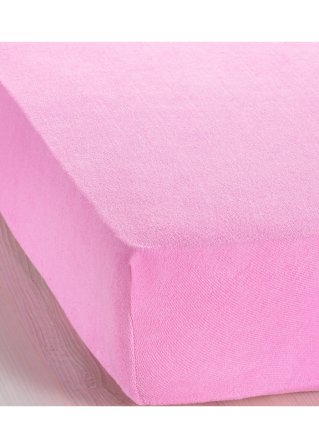 Frottee Spannbettlaken in rosa - bpc living bonprix collection