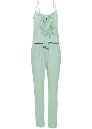 bonprix Jumpsuit mit Spitze