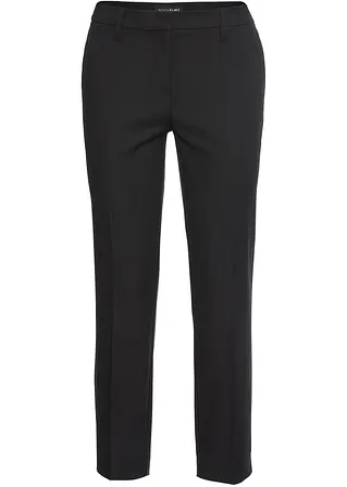 7/8-Business-Hose in schwarz von vorne - bonprix