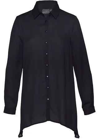 Longbluse in schwarz von vorne - bpc selection