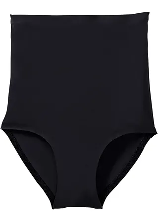 Seamless Shape Slip mit leichter Formkraft in schwarz von vorne - bonprix