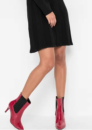 Strickkleid in schwarz (Detailaufnahme) - bonprix