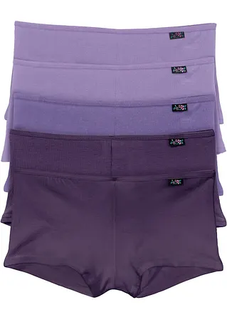 French (5er Pack) in lila von vorne - bonprix