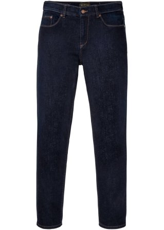Regular Fit Multi-Stretch-Jeans m. Komfortbund Straight in blau von vorne - bpc selection