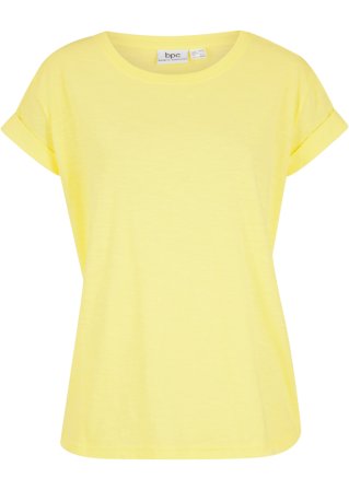 Boxy-Shirt, Kurzarm in gelb - bpc bonprix collection