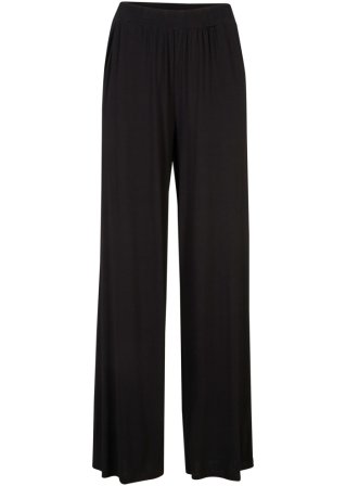 Jersey-Hose in schwarz von vorne - bpc bonprix collection