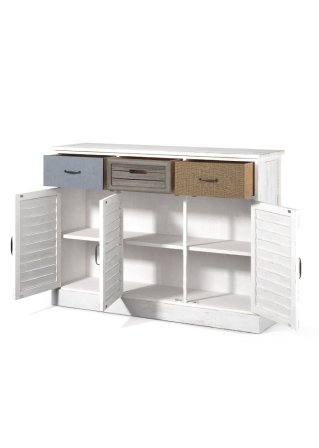 Sideboard in weiß geöffnet - bpc living bonprix collection