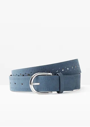 Gürtel in blau - bonprix