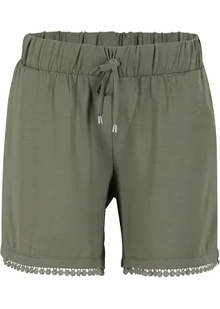 bpc bonprix collection Jerseyshorts mit Bequembund und Spitze