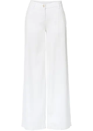 bonprix Palazzo-Leinenhose