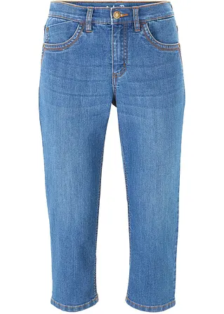 bonprix Slim Jeans, Mid Waist, Capri