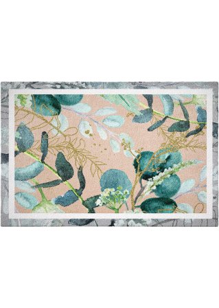 Fußmatte mit floralem Motiv in grün - bpc living bonprix collection