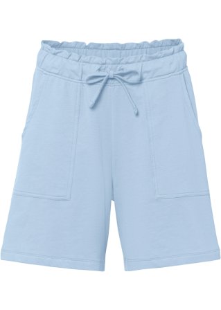 Sweat-Shorts in blau von vorne - RAINBOW