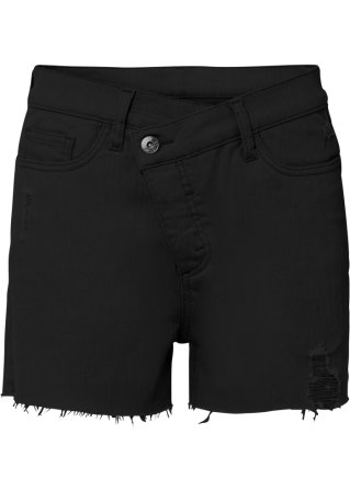 Shorts in schwarz von vorne - RAINBOW