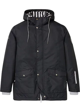 Funktions-Outdoorjacke in schwarz von vorne - bpc bonprix collection