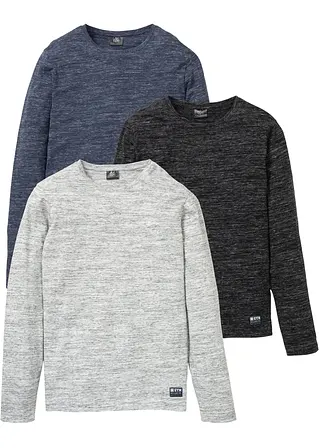 bpc bonprix collection Langarmshirt (3er-Pack)