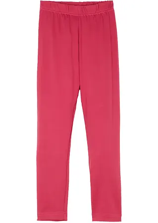 Mädchnen Thermoleggings in pink von vorne - bonprix