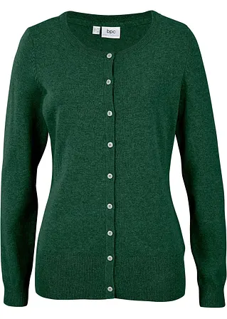 bpc bonprix collection Basic Feinstrickjacke mit recycelter Baumwolle