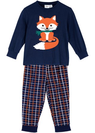 Jungen Pyjama  (2-tlg. Set) in blau - bpc bonprix collection