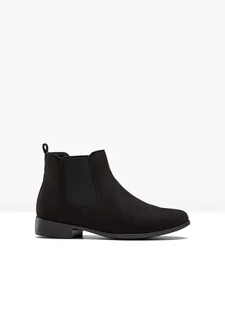 Chelsea Boot in schwarz von vorne - bonprix