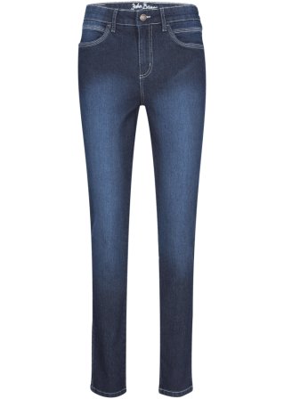 Stretch-Jeans, Skinny in blau von vorne - John Baner JEANSWEAR
