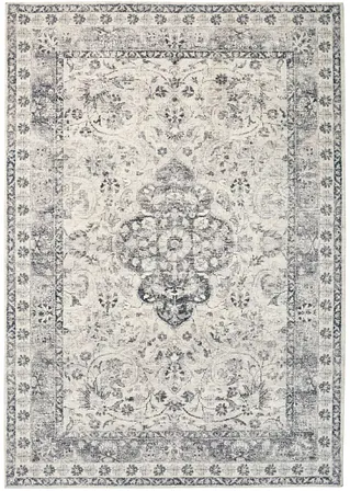 Teppich mit Orientmusterung in Vintageoptik in grau - bpc living bonprix collection