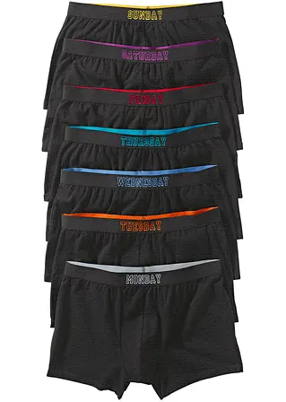 Boxer (7er Pack) in grau - bonprix