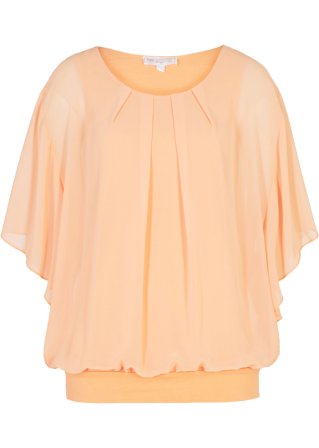 Bluse in orange von vorne - bpc selection