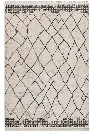 Teppich in Berber Optik mit Fransen in beige - bpc living bonprix collection