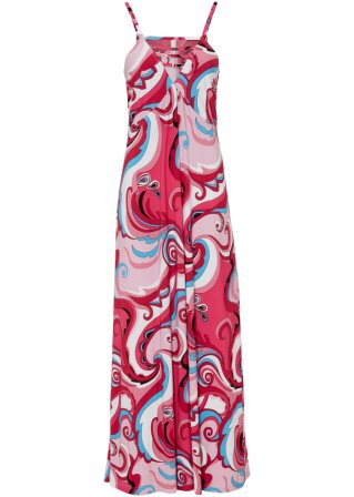Jerseykleid in pink von vorne - BODYFLIRT boutique