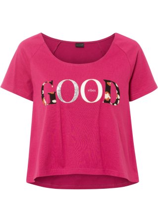 Shirt in pink von vorne - BODYFLIRT
