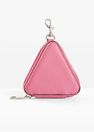 Anhänger Mini Tasche in rosa von vorne - bpc bonprix collection